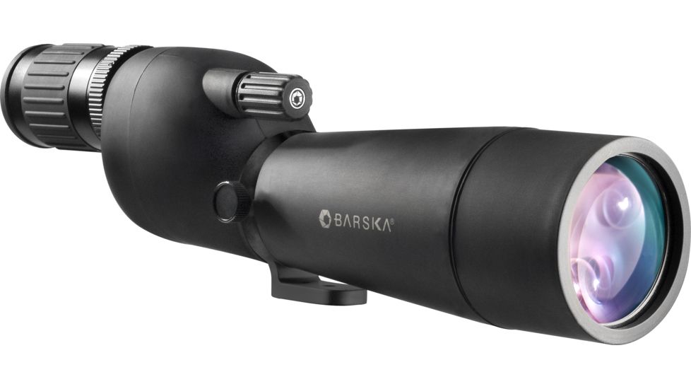 Barska 20-60x60mm Blackhawk ED Spotting Scope Straight, Black, Medium AD11918