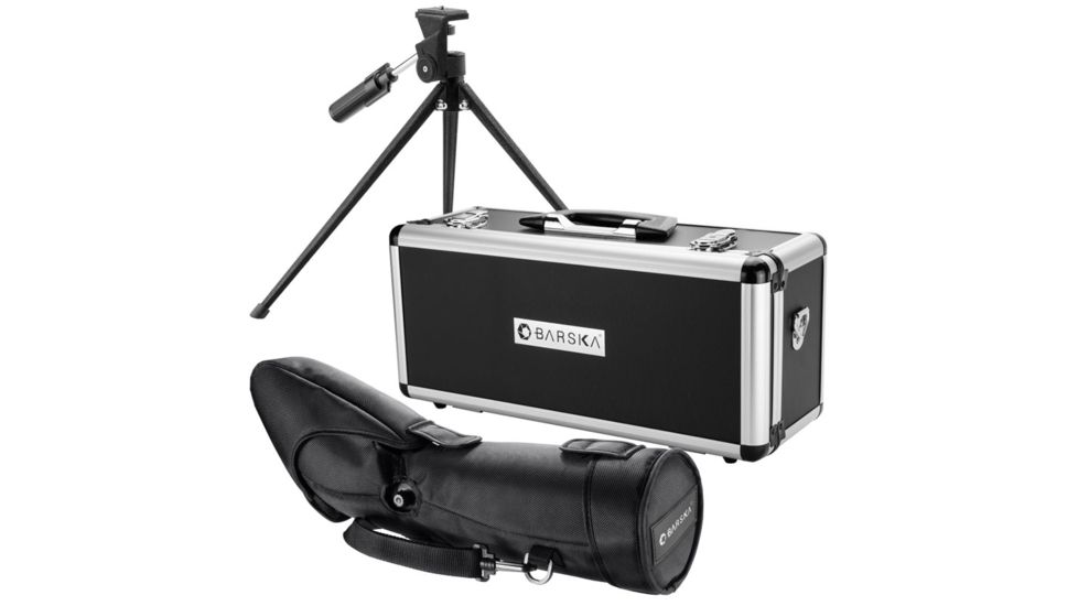 Barska 20-60x65 WP Level Spotting Scope,Black,Angled AD12356