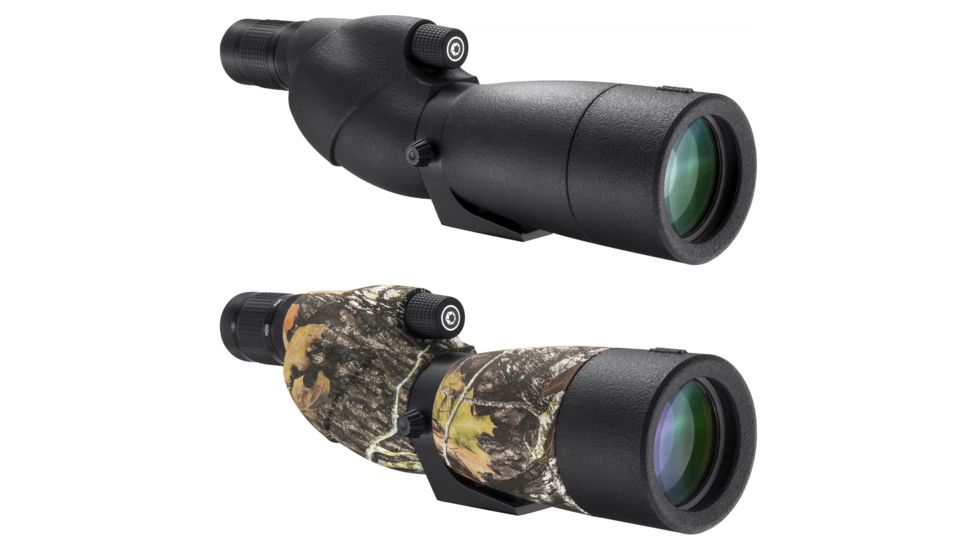 Barska 20-60x65 WP Level Spotting Scope, Black, Mossy Oak, Break-Up Camo