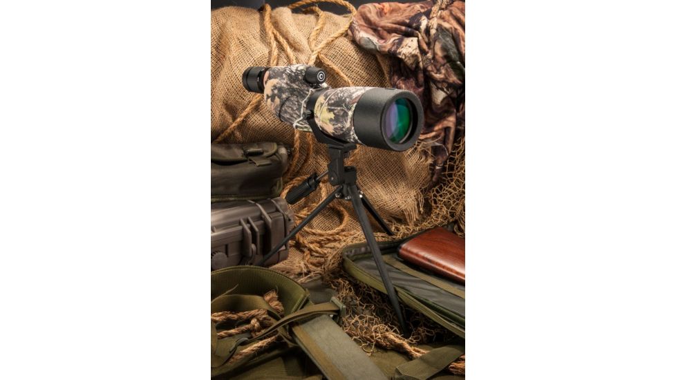 Barska 20-60x65 WP Level Spotting Scope Mossy Oak Break-Up Camo,Straight AD12358