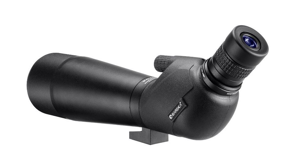 Barska 20-60x80 WP Naturescape Spotting Scope, Angled w/Tripod, Black AD12686