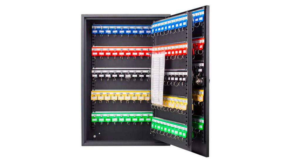 Barska 200 Position Key Cabinet with Combo Lock, Black, Medium, CB13266
