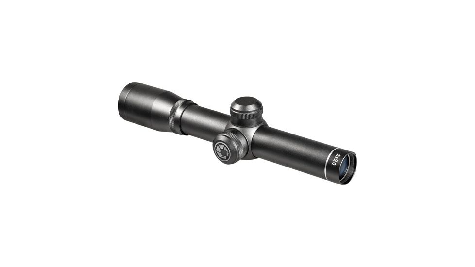 Barska 2x20mm 30/30 Ret. Compact Contour Scope, Black Matte 193836
