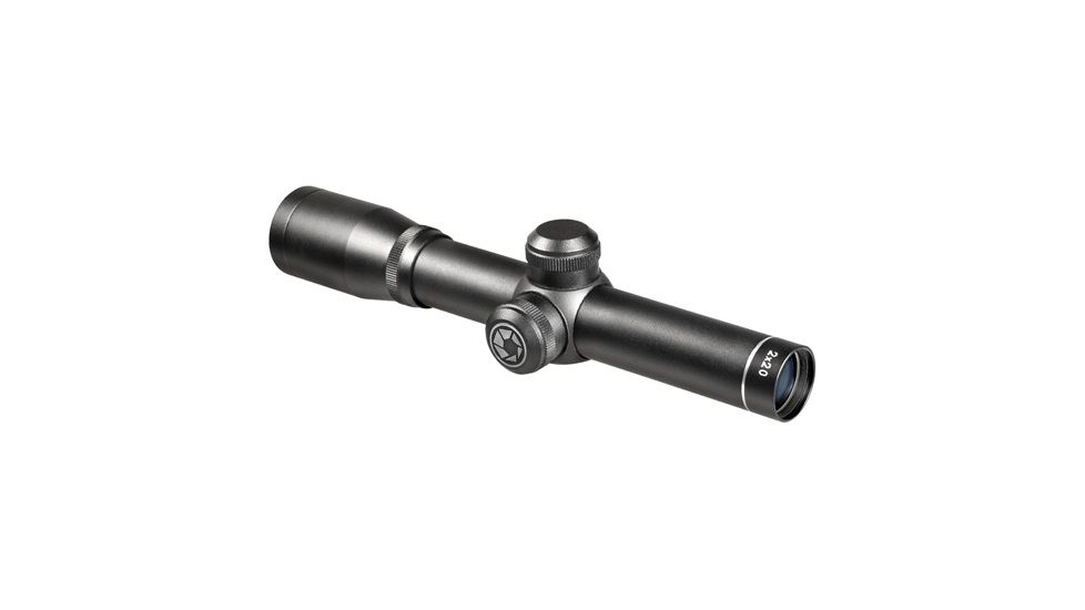 Barska 2x20mm 30/30 Ret. Compact Contour Scope, Black Matte 193836