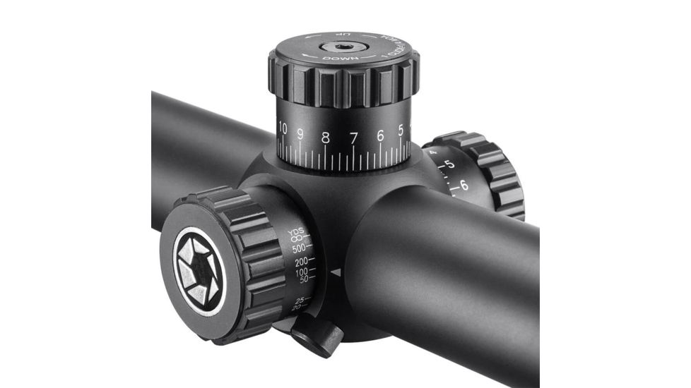 Barska 3-12x50mm Level Rifle Scope, Illuminated MOA Reticle, Black, Medium AC12782