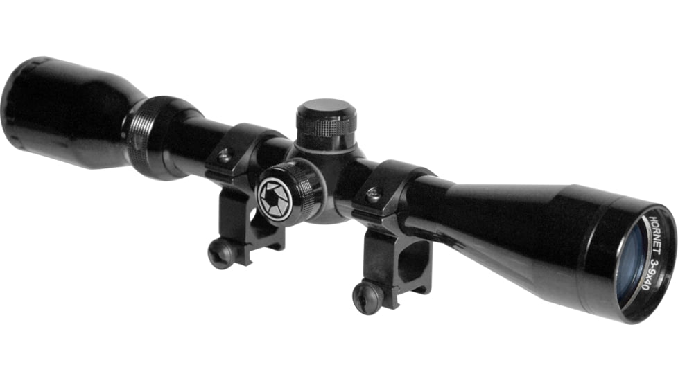 Barska 3-9x40 Hornet 1in Rifle Scope, Gloss Black - AC11210