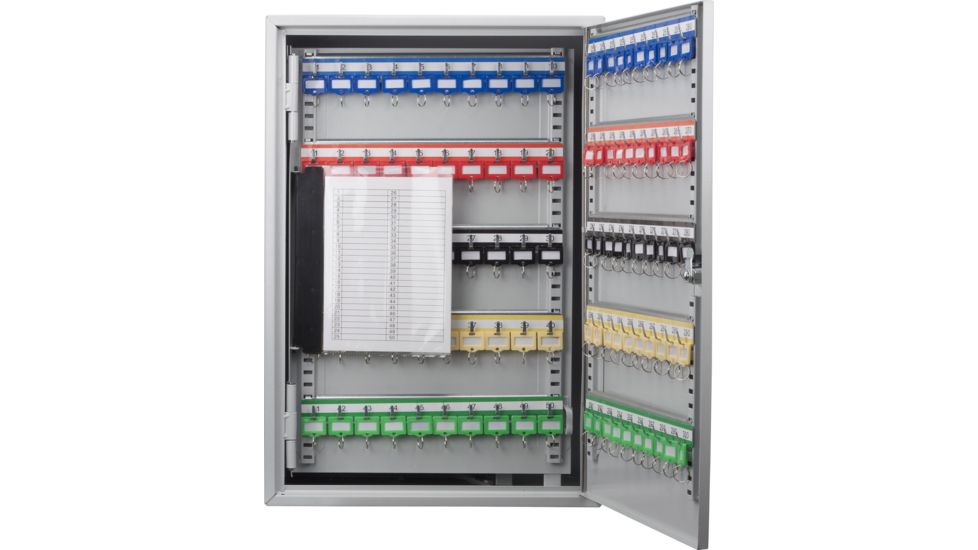 Barska 300 Position Key Cabinet with Key Lock, Grey, Medium CB13238