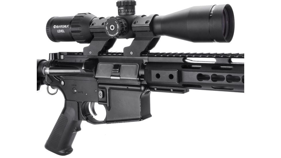 Barska 30mm Pair of See-Through Cantilever Mounts, Black, Small AW13214