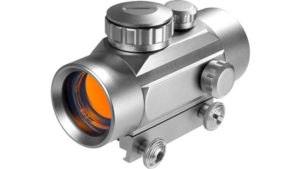 Barska 30mm Red Dot Scope, Silver AC11086