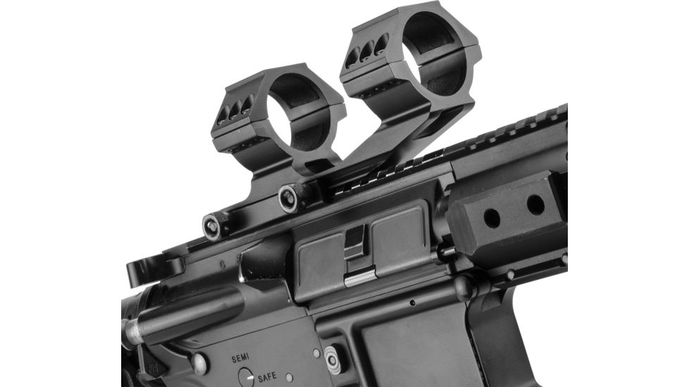 Barska 35mm Dual Cantilever Rifle Scope Mount, Black, Medium AW12742