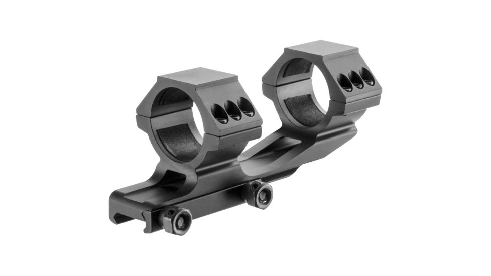 Barska 35mm Dual Cantilever Rifle Scope Mount, Black, Medium, AW12742