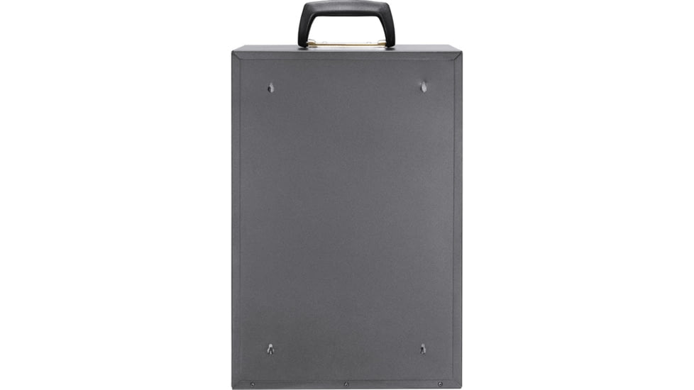 Barska 36 Capacity Smartphone Lock Box w/Key Lock and Carry Handle, Black, Medium, CB14104