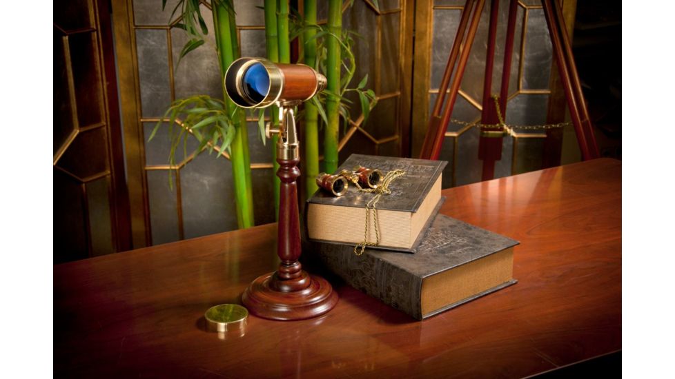 Barska 3x25 Blue Line Opera Glass Theater Binoculars w/ Necklace &amp; Pouch - Ruby