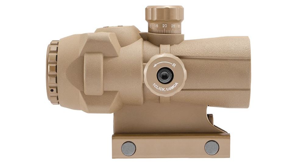 Barska 3x30mm ARX-Pro Prism Rifle Scope, 1/4 MOA, Rubber Armored, Tan AC12690