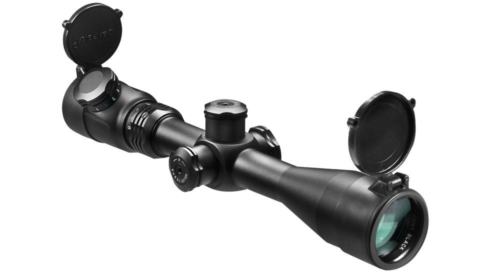 Barska 4-16x40 IR Point Black .223 BDC #G Glass Etched Reticle Rifle Scope, Matte Black