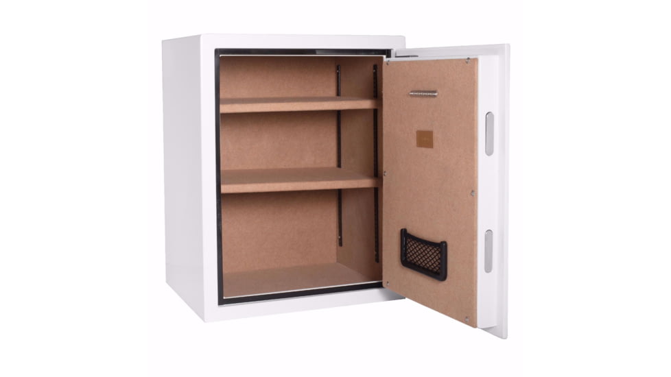 Barska 4.48 Cu Ft Biometric Fireproof Safe, White, Large, AX13496