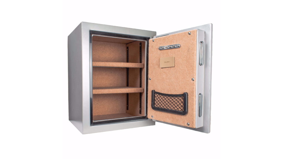 Barska 4.48 Cu Ft Biometric Fireproof Safe, White, Large, AX13496