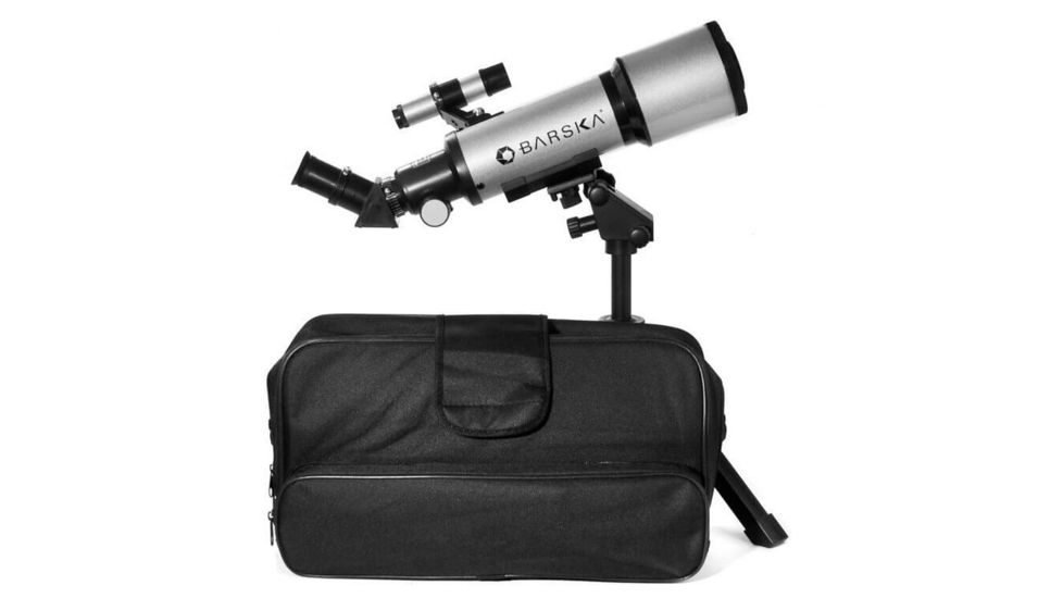 Barska 40070, 88x 70mm Compact Refractor Telescope, w/ Tripod &amp; Carrying Case - AE10100