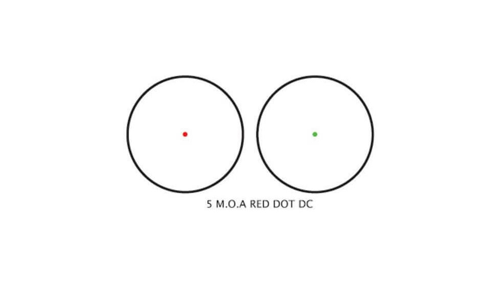 Barska 40mm Red Dot Scope w/ Dual Color Reticle &amp; Dual Size Mounts - AC10650