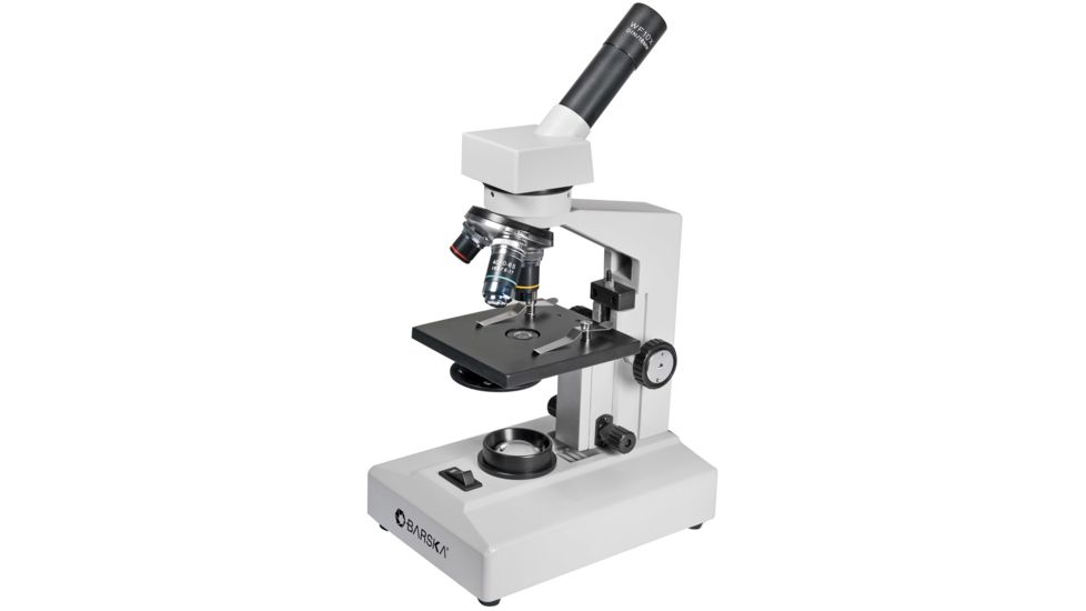 Barska 40x-400x Monocular Compound Microscope w/ Light AY11238