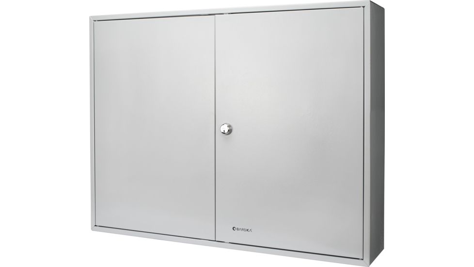 Barska 480 Position Key Cabinet with Key Lock, Grey, Large CB13240
