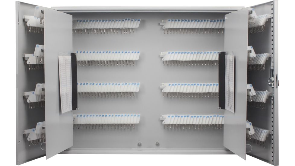 Barska 480 Position Key Cabinet with Key Lock, Grey, Large CB13240