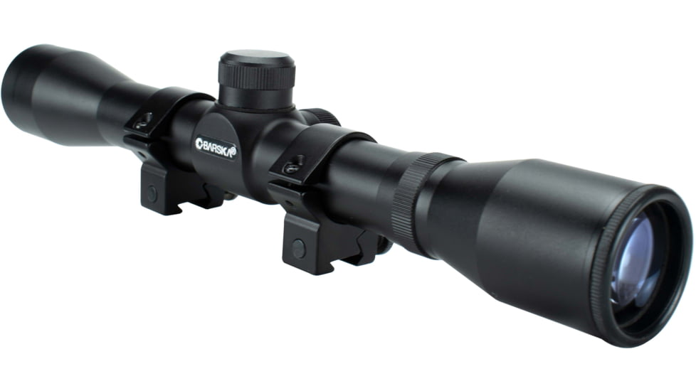 Barska 4x32 Plinker-22 Rifle Scope with w/ 30/30 reticle &amp; 3/8in. Dovetail Rings AC10039 - BOX