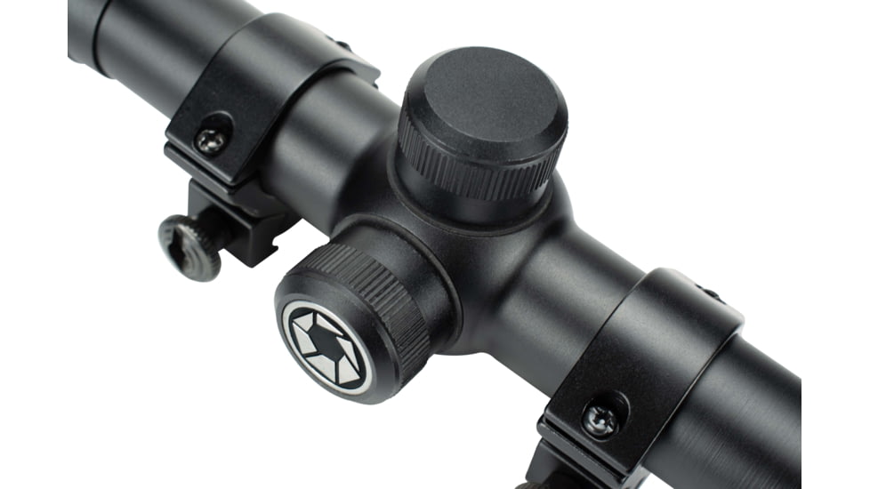 Barska 4x32 Plinker-22 Rifle Scope with w/ 30/30 reticle &amp; 3/8in. Dovetail Rings AC10039 - BOX