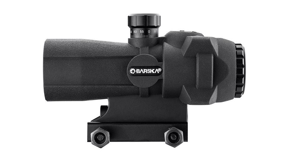 Barska 4x32mm ARX-Pro Prism Rifle Scope, 1/4 MOA, Rubber Armored, Black AC12694