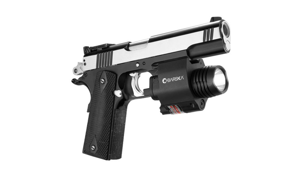 Barska 5mW Green Laser Sight/Flashlight Combo,200 Lumens AU12394