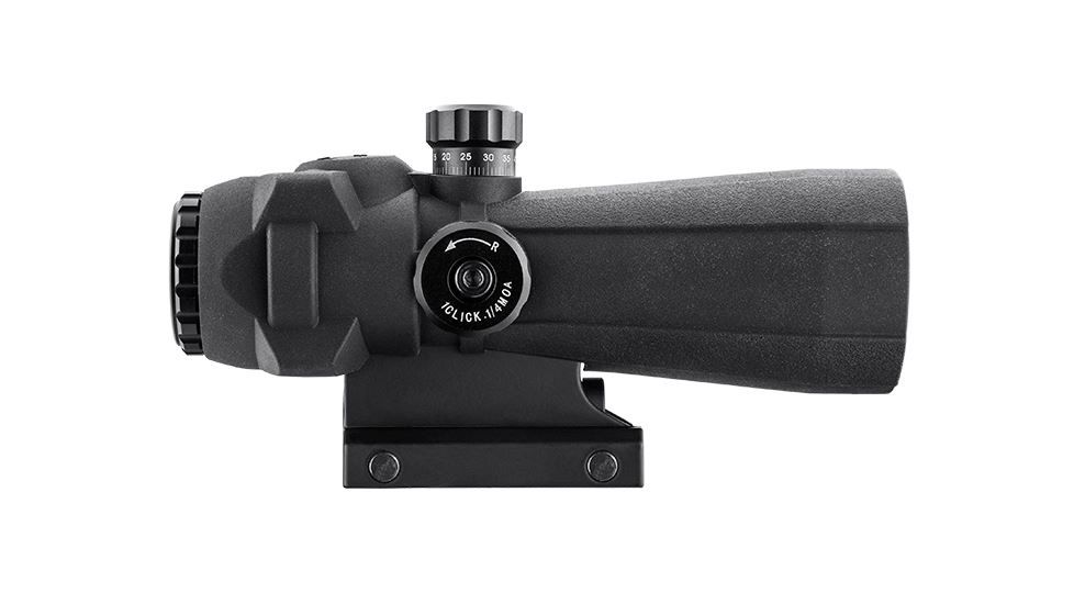 Barska 5x40mm ARX-Pro Prism Rifle Scope, 1/4 MOA, Rubber Armored, Black AC12696
