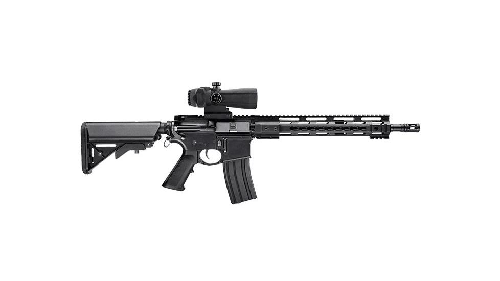 Barska 5x40mm ARX-Pro Prism Rifle Scope, 1/4 MOA, Rubber Armored, Black AC12696