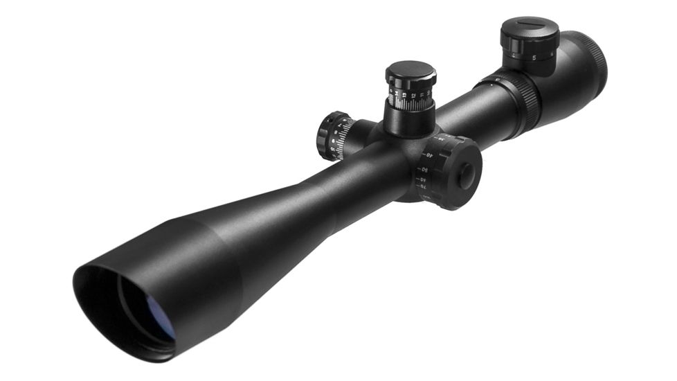 Barska 6-24X50 IR Sniper Rifle Scope - Green IR Mil Dot Reticle - AC11562