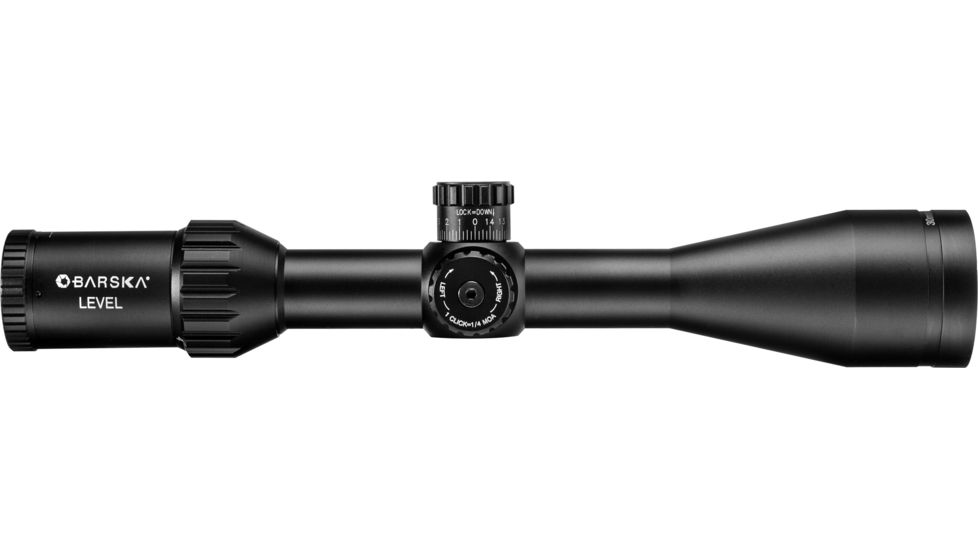 Barska 6-24x56mm Level Rifle Scope, Black, Medium AC12786