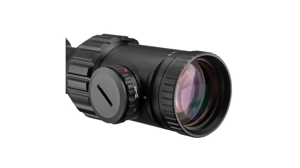 Barska 6-24x56mm Level Rifle Scope, Illuminated MOA Reticle, Black, Medium AC12786