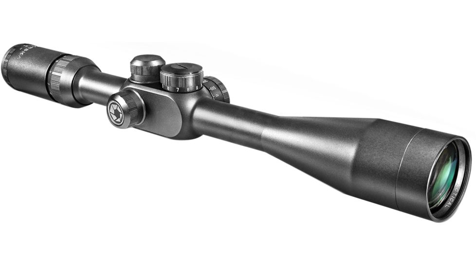 Barska 6.5-20x40 IR Tactical Rifle Scope, Matte Black, Mil Dot Reticle AC10778