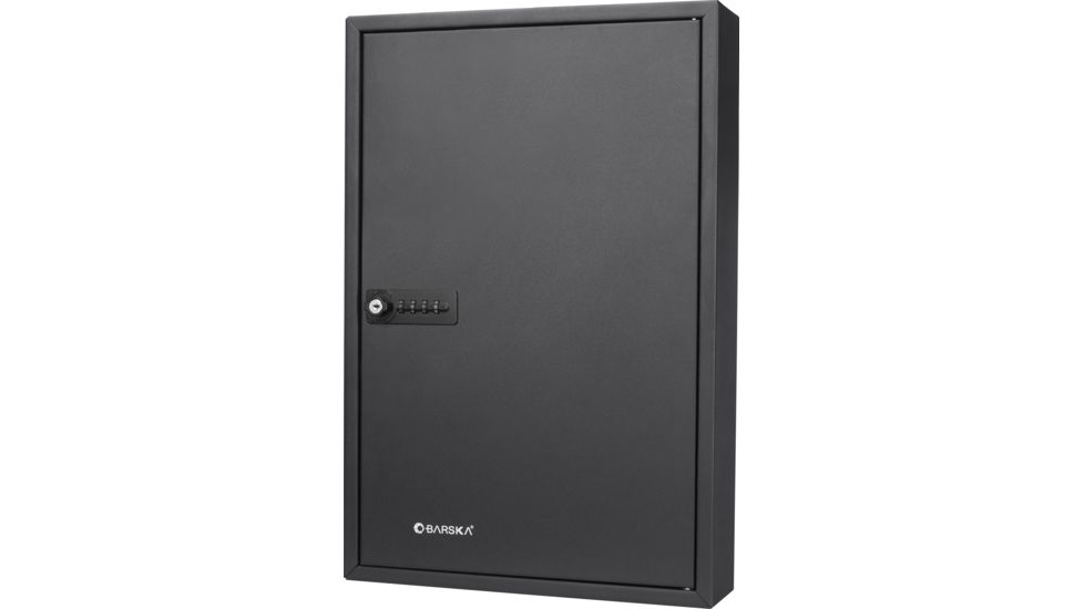 Barska 64 Position Key Cabinet with Combo Lock, Black, Small CB13264