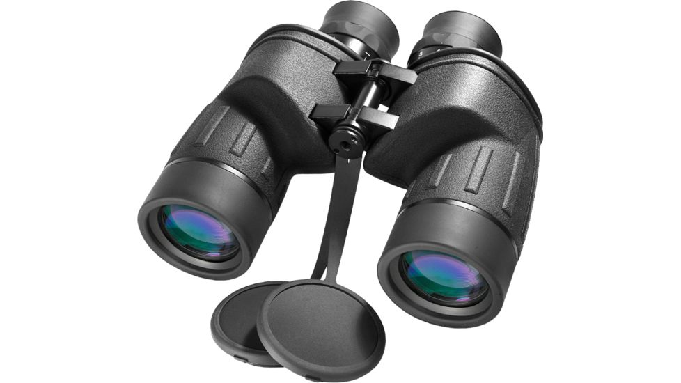 Barska 7x50 WP Battalion Full-Size Binoculars w/ Internal Rangefinder, Bak-4, Fully Multi-Coated, Waterproof AB11040