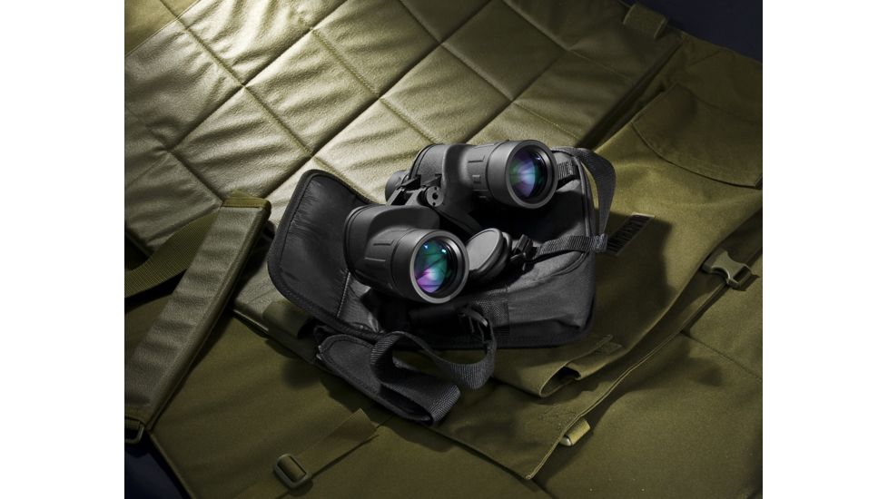 Barska 7x50 WP Battalion Full-Size Binoculars w/ Internal Rangefinder, Bak-4, Fully Multi-Coated, Waterproof AB11040