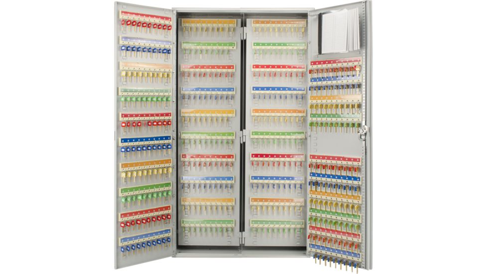 Barska 800 Position Key Cabinet w/Key Lock,Gray CB12958