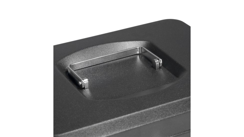 Barska 8in. Cash Box, Key Lock, Handle CB11830