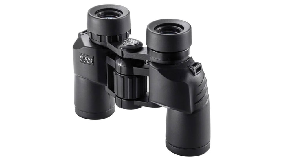 Barska 8x30 Crossover Porro BaK-4 Prism Waterproof Binoculars, Black, Box Pack