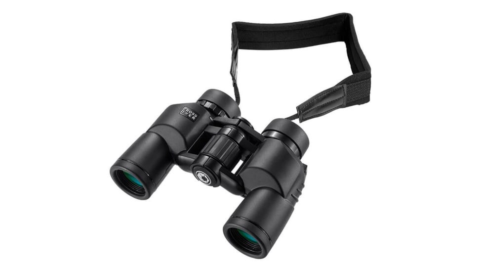 Barska 8x30 Crossover Porro BaK-4 Prism Waterproof Binoculars, Black, Box Pack