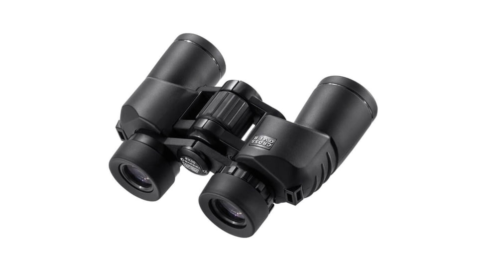 Barska 8x30 Crossover Porro BaK-4 Prism Waterproof Binoculars, Black, Box Pack