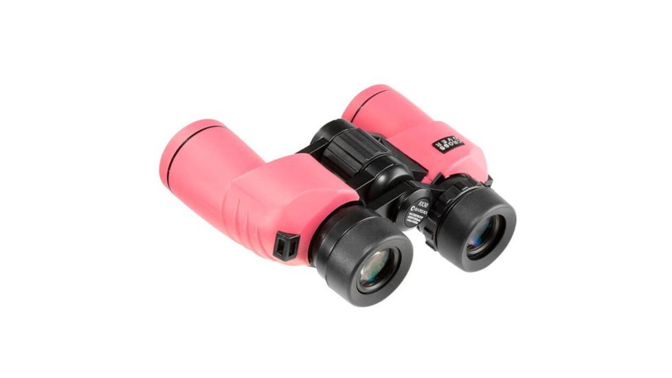 Barska 8x30 Crossover Porro BaK-4 Prism Waterproof Binoculars, Pink AB11522