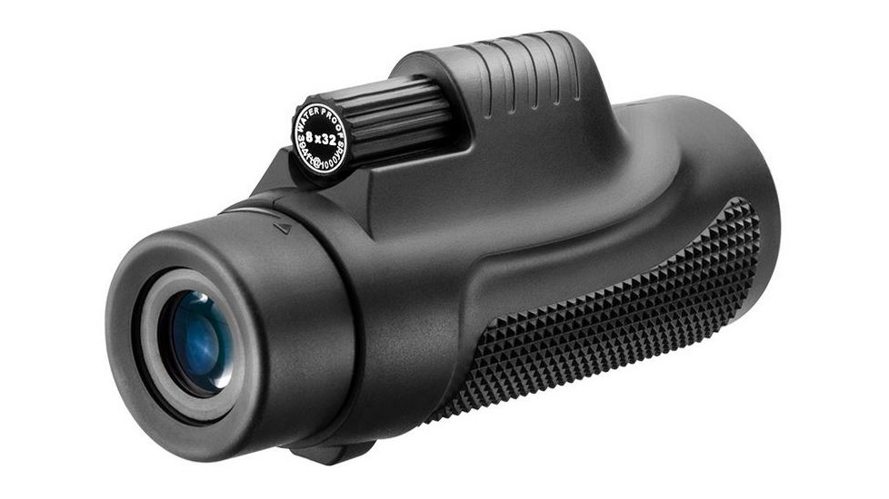 Barska 8X32 Waterproof Level Monocular, BK-7 Prism, Multi-Coated, Black AA12536