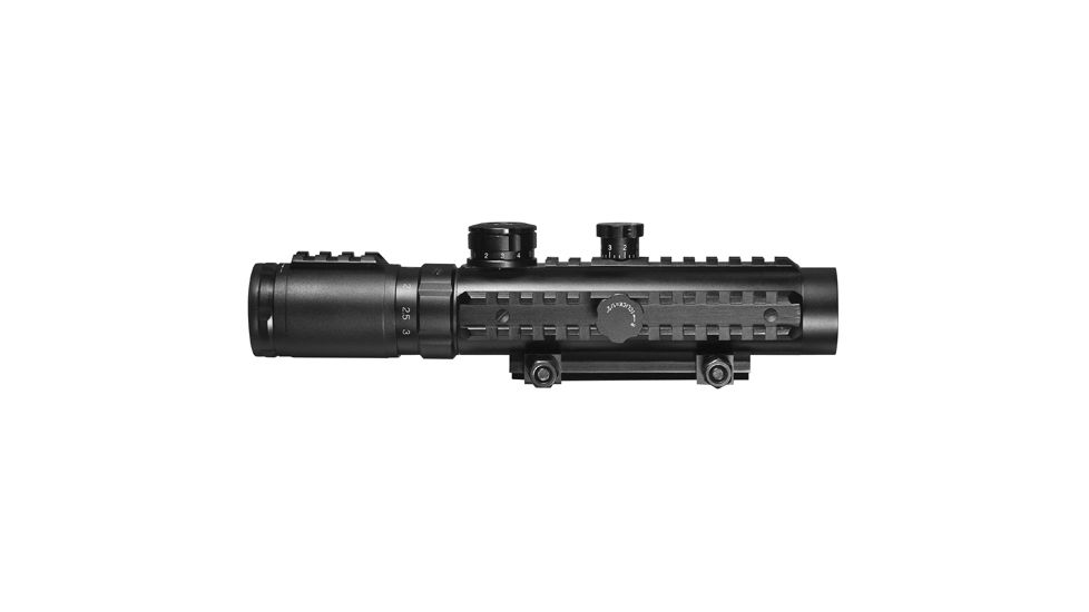 Barska 1-4x24 IR Multi-Rail Electro Sight Rifle Scope