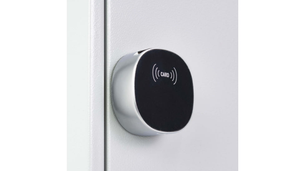 Barska Adjustable Key Cabinet, RFID Lock, Gray, Medium, CB13716