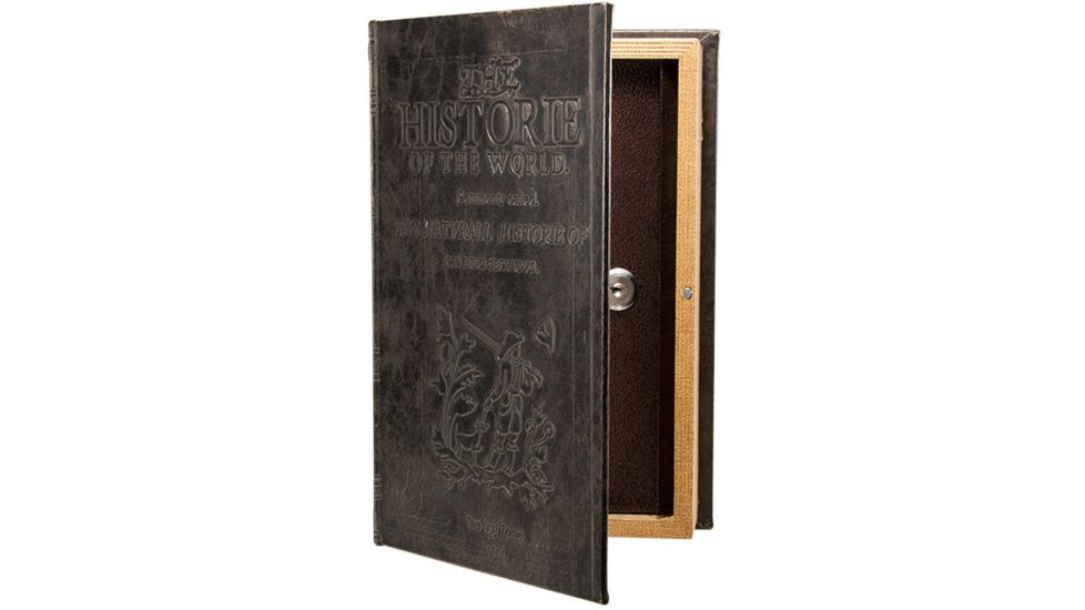 Barska Antique Book Safe with Key Lock, Brown CB11994