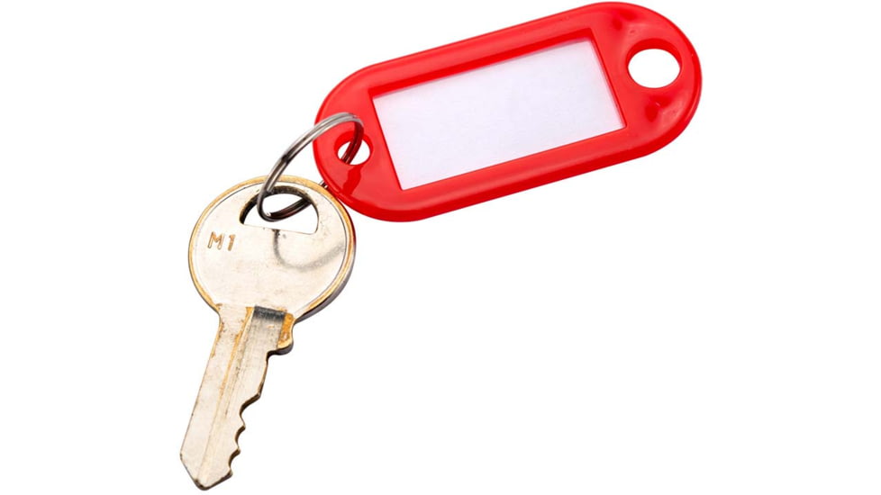 Barska Assorted Key Tags For Key Cabinets, 100 Pack, Multi, AF13678